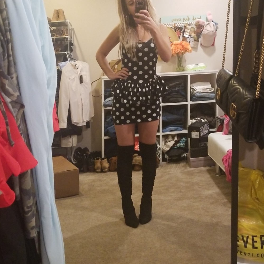 Polka dot dress